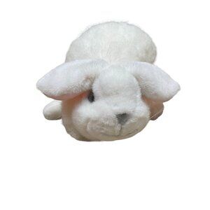 White Fluffy Bunny Plush Toy By Charisma Playful Plush Soft Cuddly Stuffed Anima